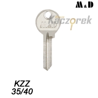 Mieszkaniowy 127 - klucz surowy mosiężny - M&D KZZ 35/40